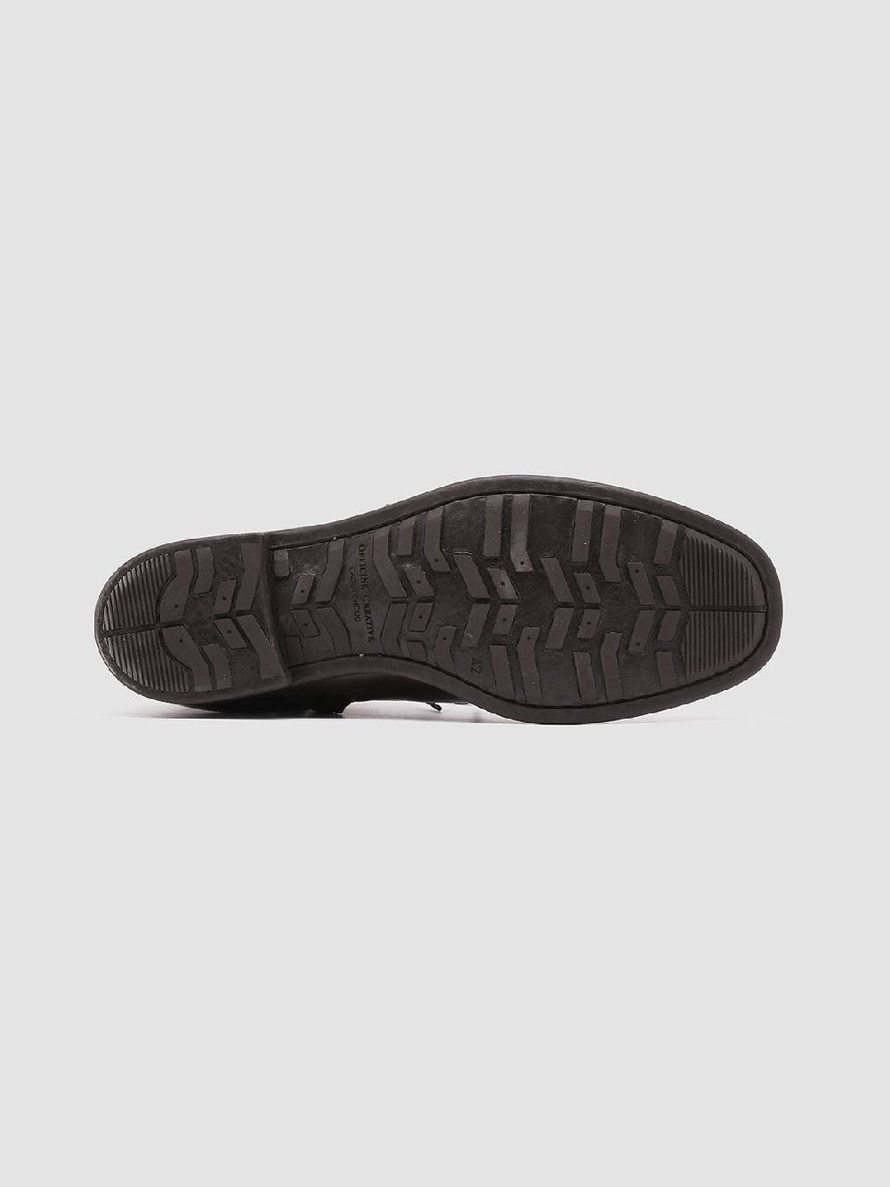 Officine Creative CHRONICLE 004 Stivaletti in Pelle Marrone Fornitura limitata