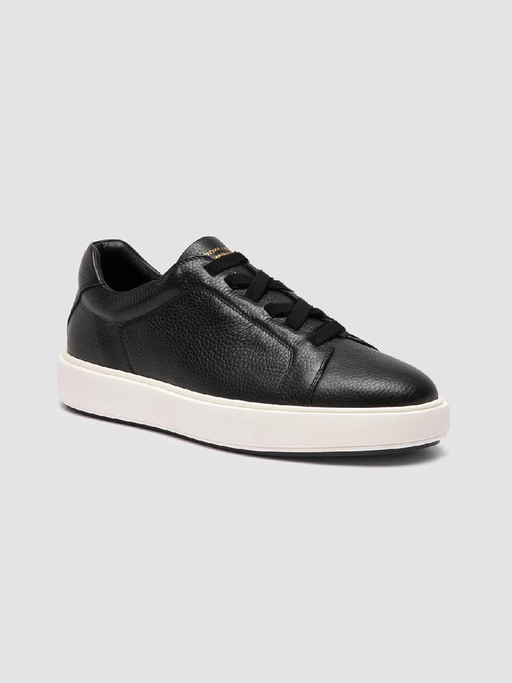 Officine Creative SLOUCH 001 Sneaker Basse in Pelle Nera Black Friday