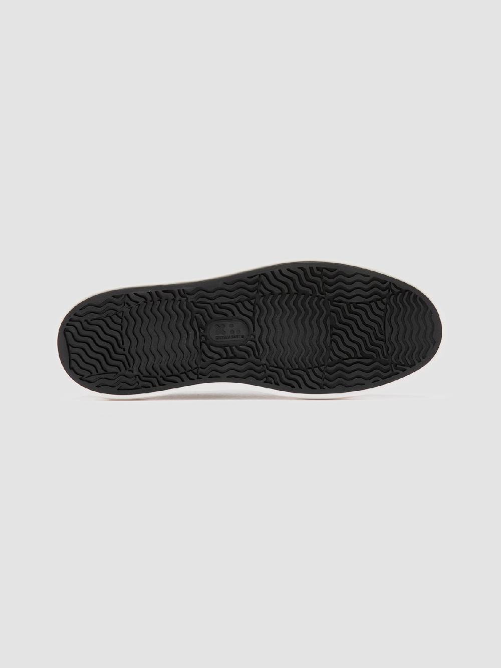Officine Creative SLOUCH 001 Sneaker Basse in Pelle Nera Black Friday