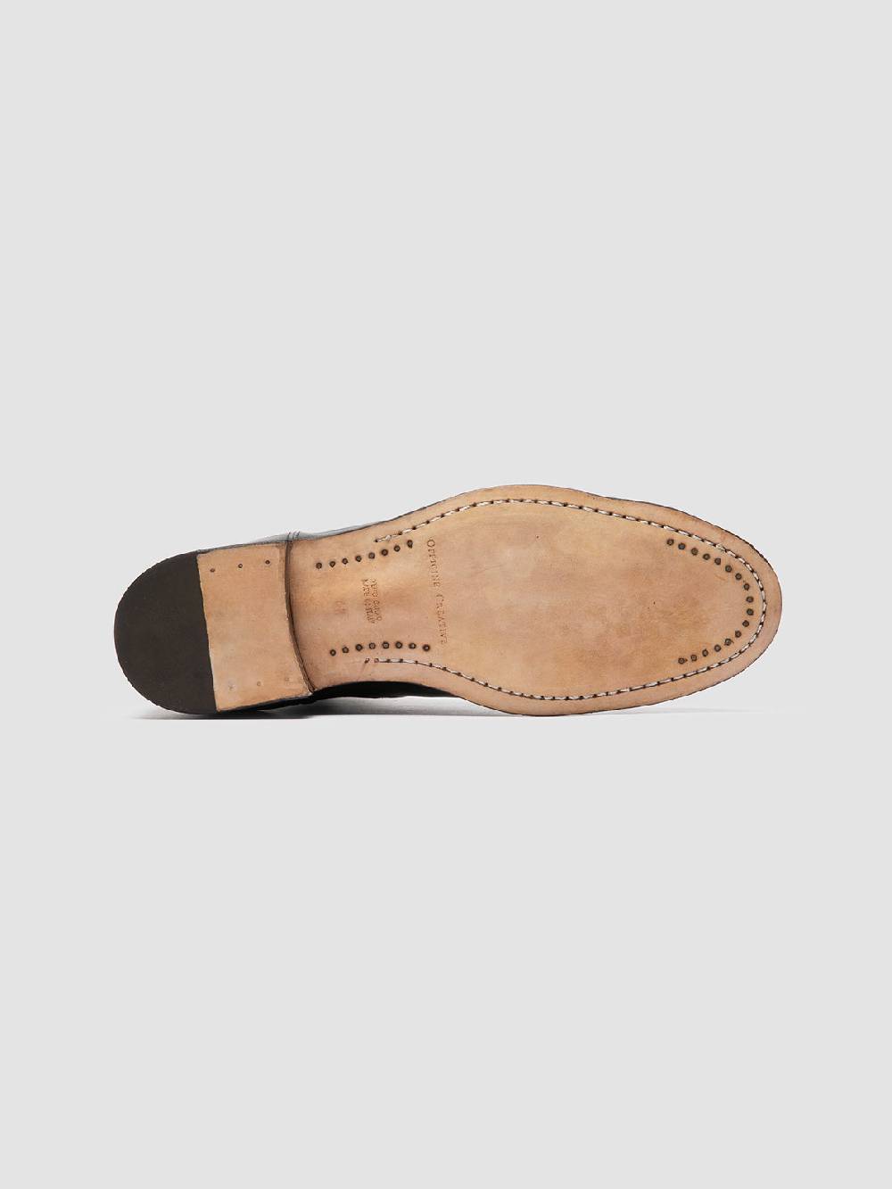 Officine Creative SOLITUDE 004 Stivaletti Chelsea in Pelle Nera Offerta San Valentino