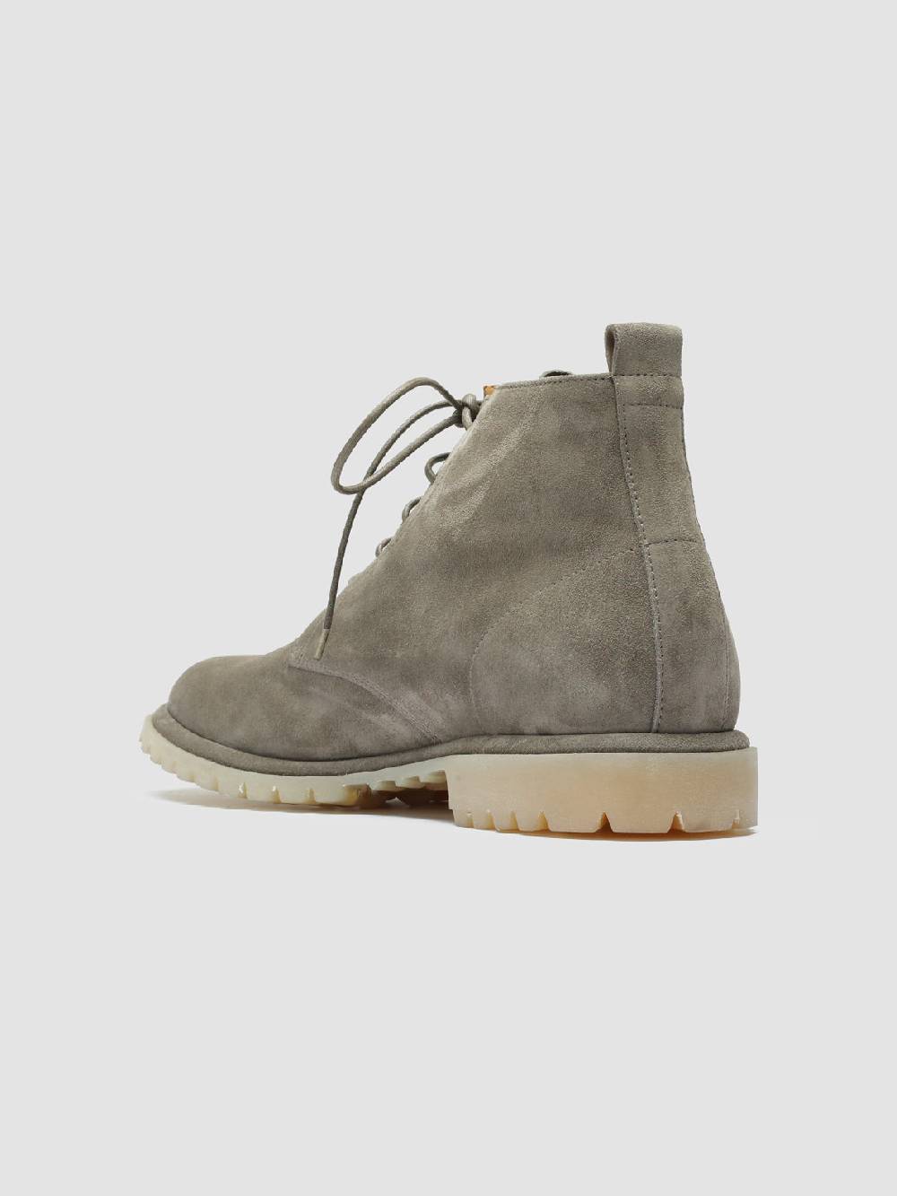 Officine Creative SPECTACULAR 002 Stivali in Pelle Scamosciata Tortora con allacciatura Offerta migliore