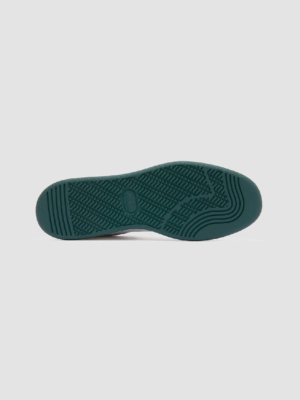 Officine Creative THE ANSWER 001 Sneaker Basse in Camoscio e Pelle Bianca Offerte esclusive