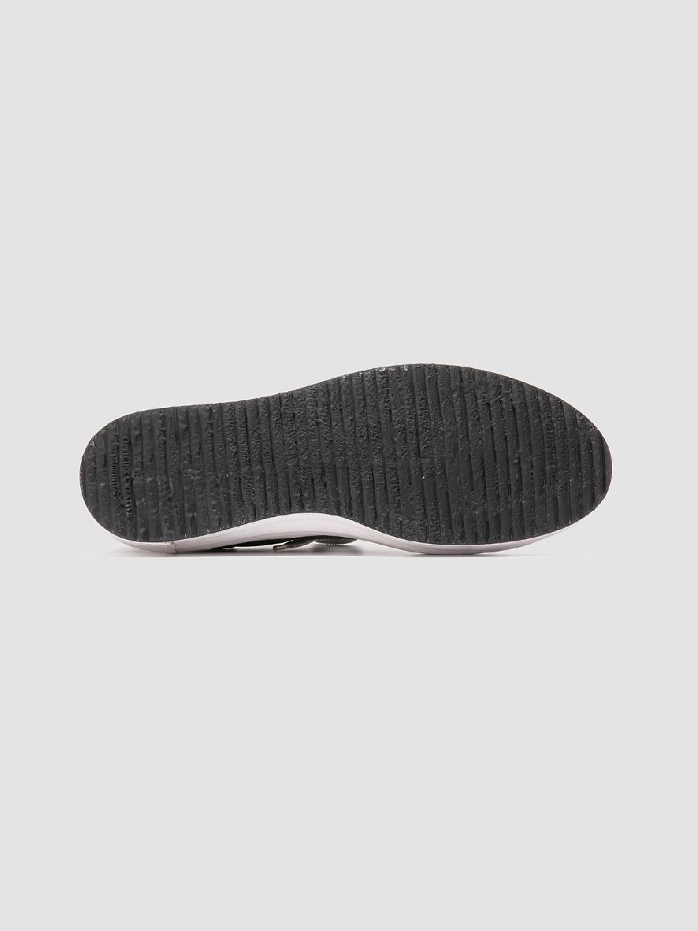 Officine Creative MES DD 001 Sneaker Basse in Pelle Grigia Enormi risparmi