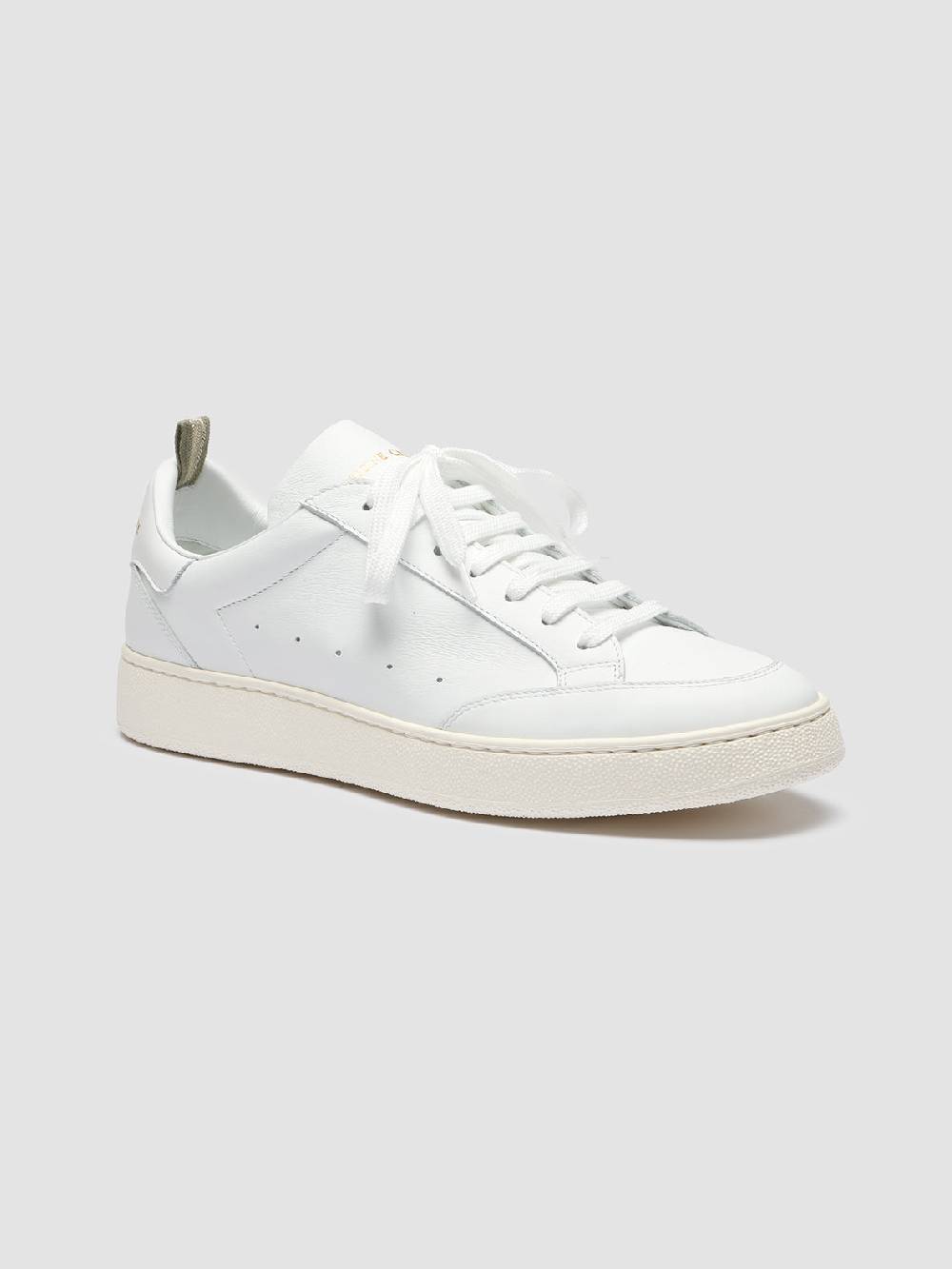 Officine Creative MOWER 007 Sneakers in Pelle Bianca Ultimi tre giorni