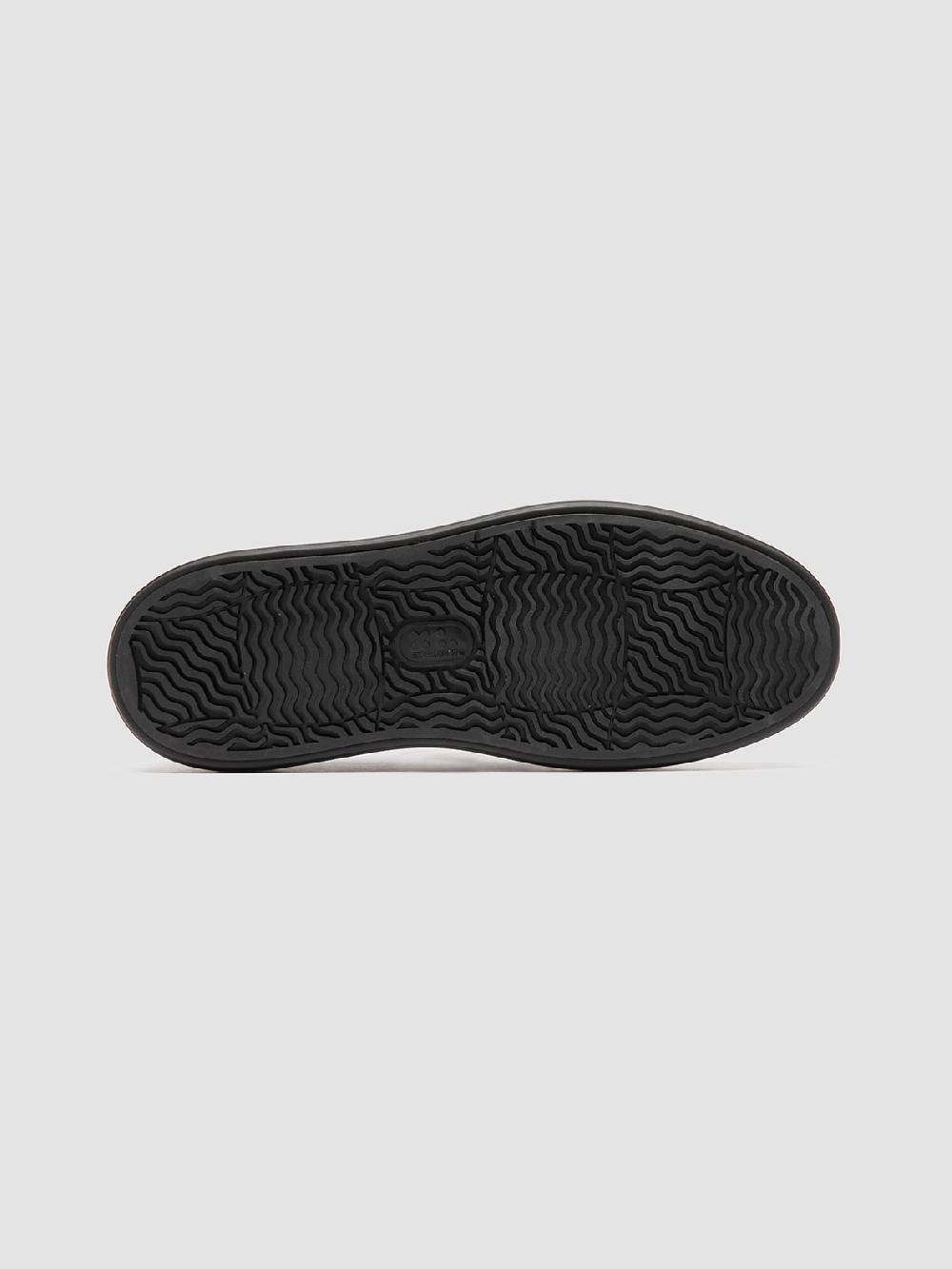 Officine Creative RELEASE 001 Sneaker Basse in Pelle Nera Fino al 50% di sconto