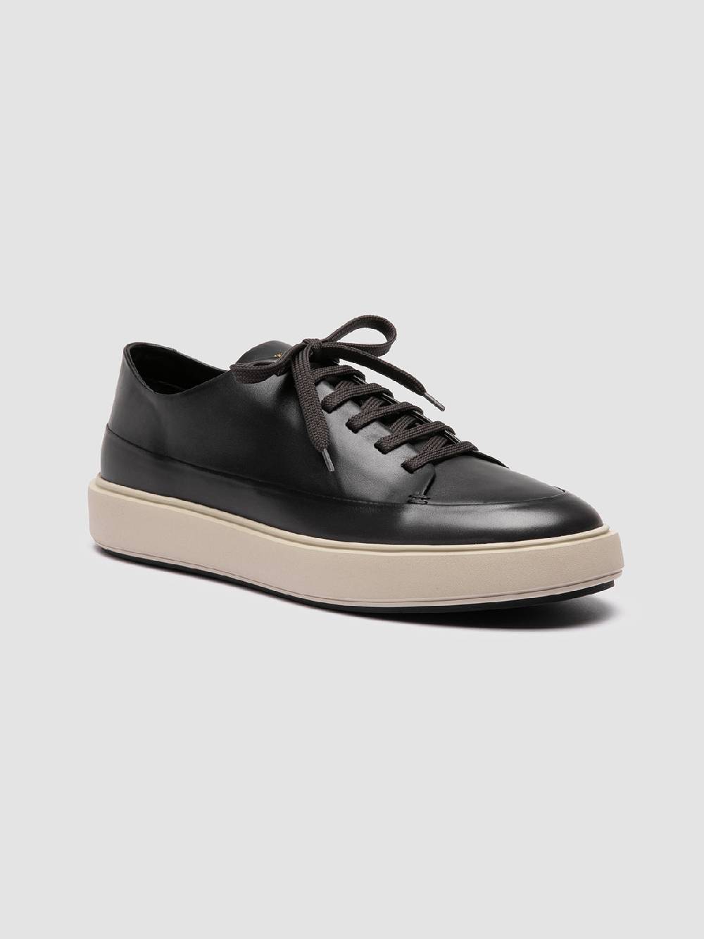 Officine Creative RELEASE 001 Sneaker Basse in Pelle Grigia Only for today