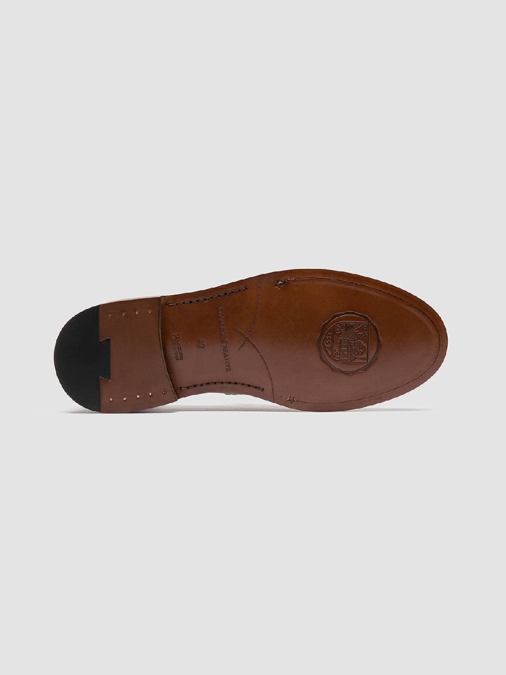 Officine Creative SAX 001 Mocassini Penny in Pelle Scamosciata Marrone Solo un giorno rimasto