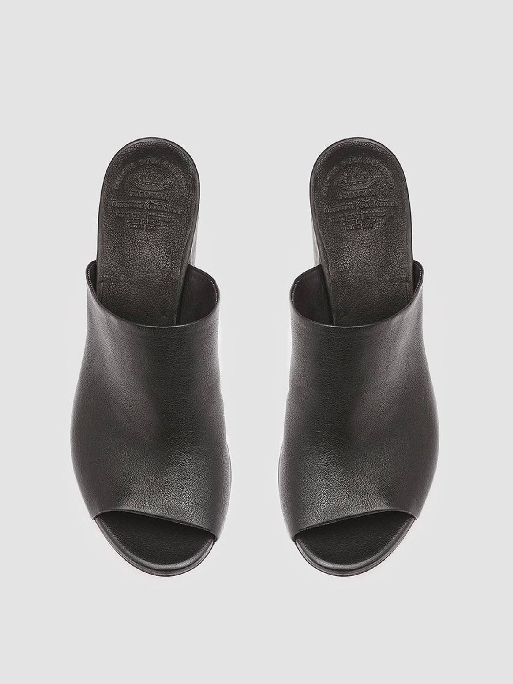 Officine Creative EMILIE 002 Sandali in Pelle Nera In vendita