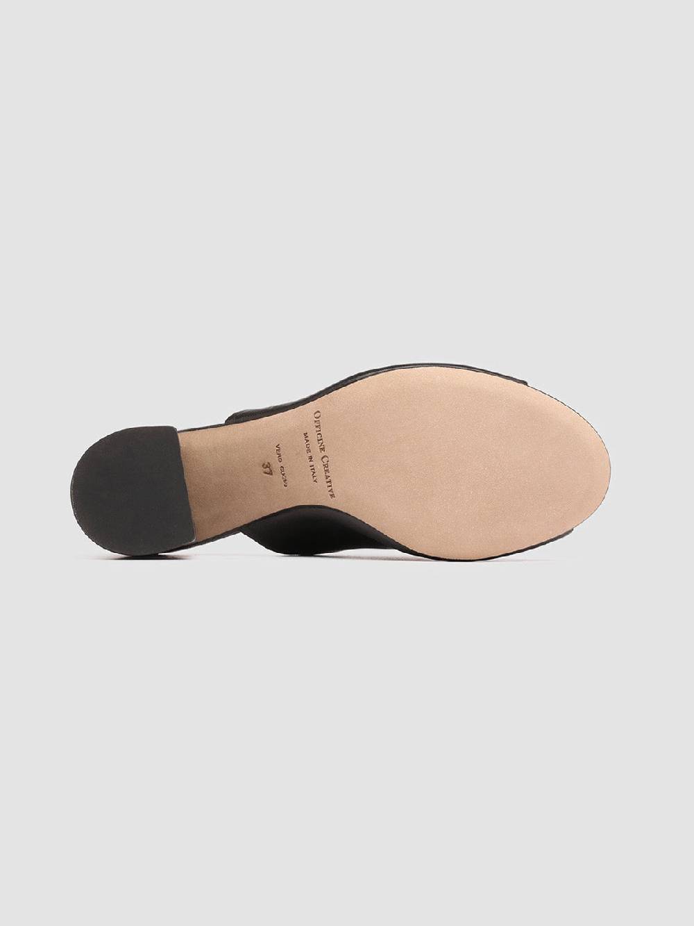 Officine Creative EMILIE 002 Sandali in Pelle Nera In vendita