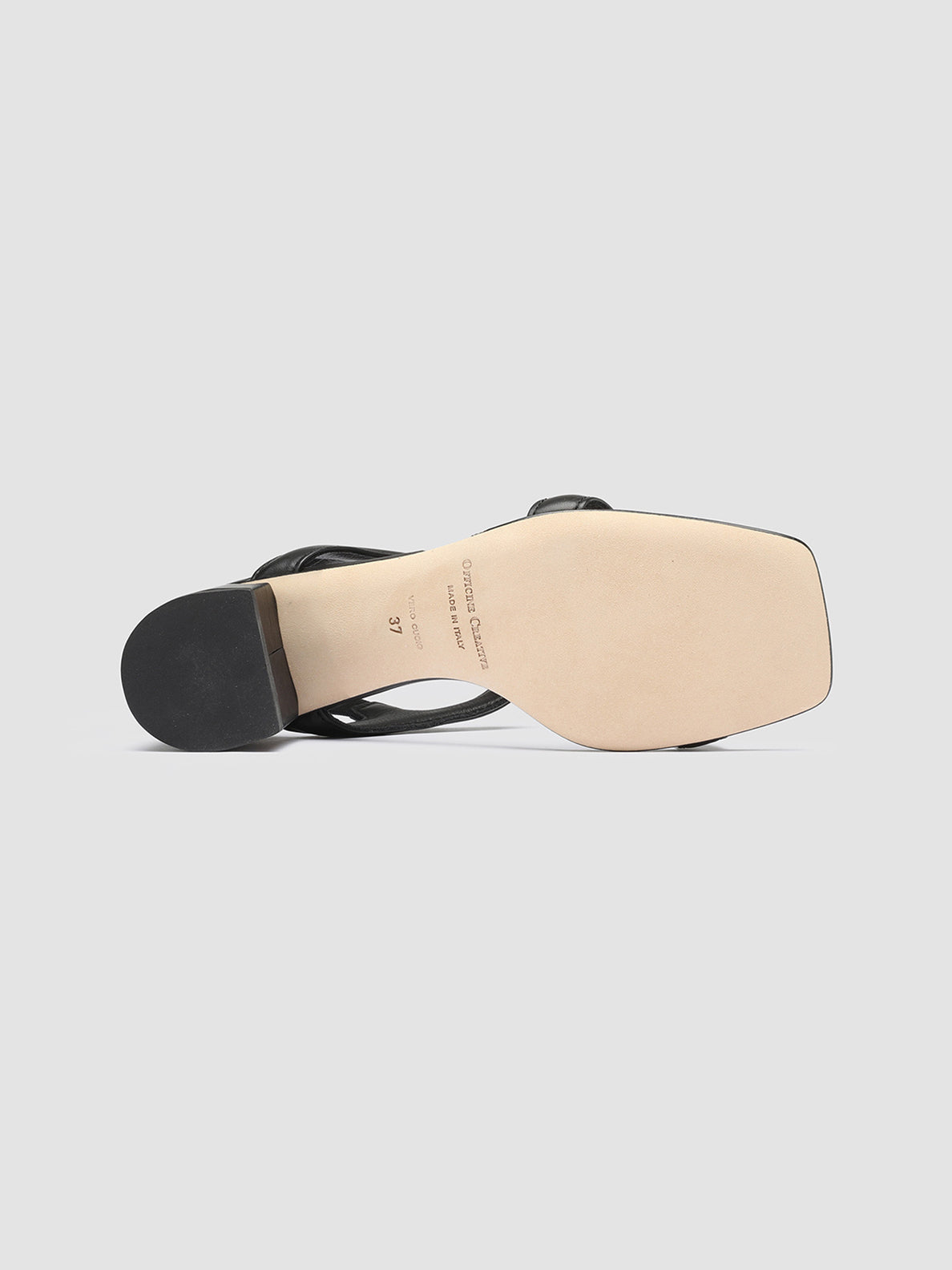Officine Creative ELSIE 002 Sandali in Nappa Nera 50% di sconto per tempo limitato