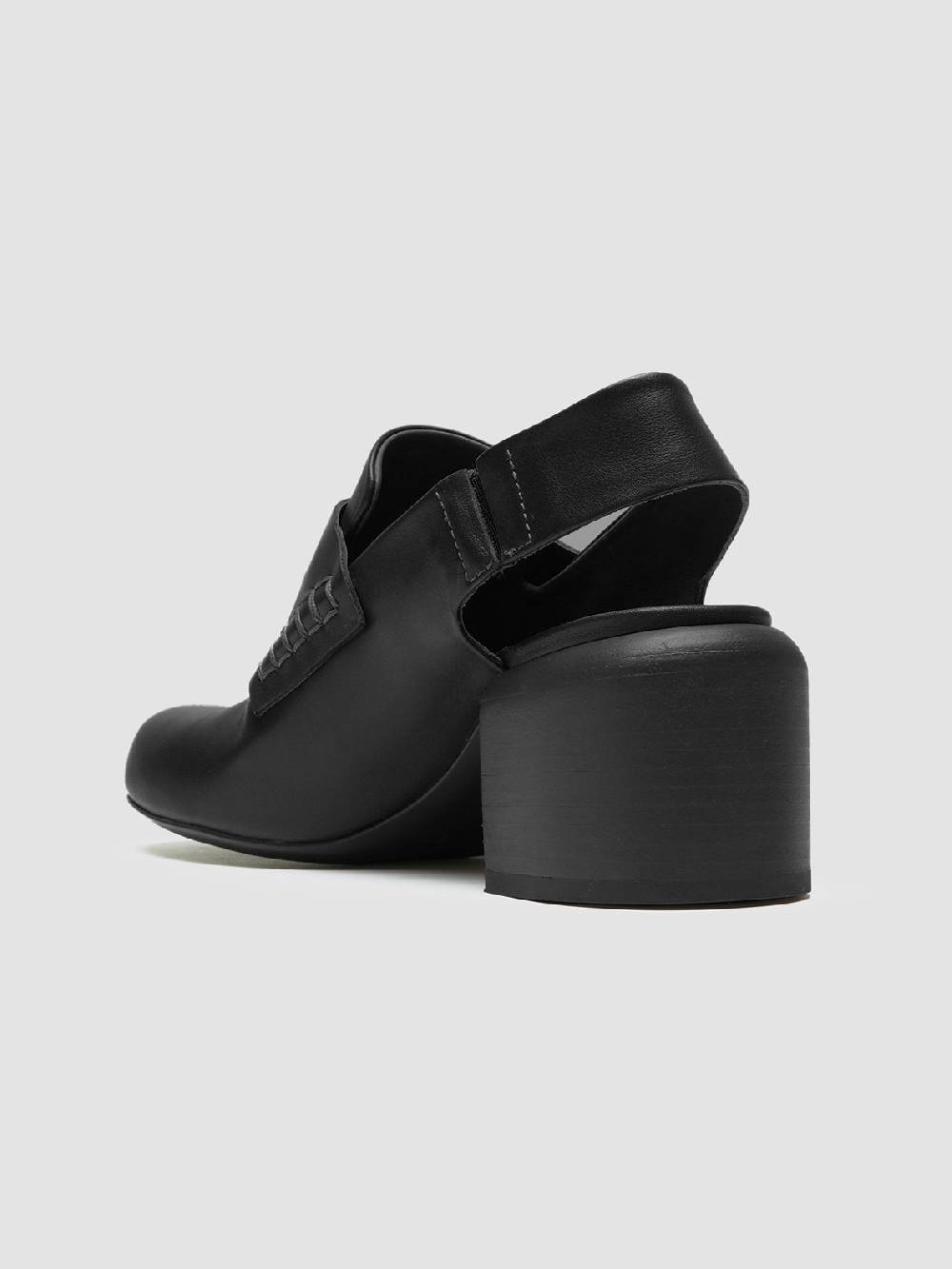 Officine Creative ETHEL 009 Sandali in Pelle Nera Sconti questo mese