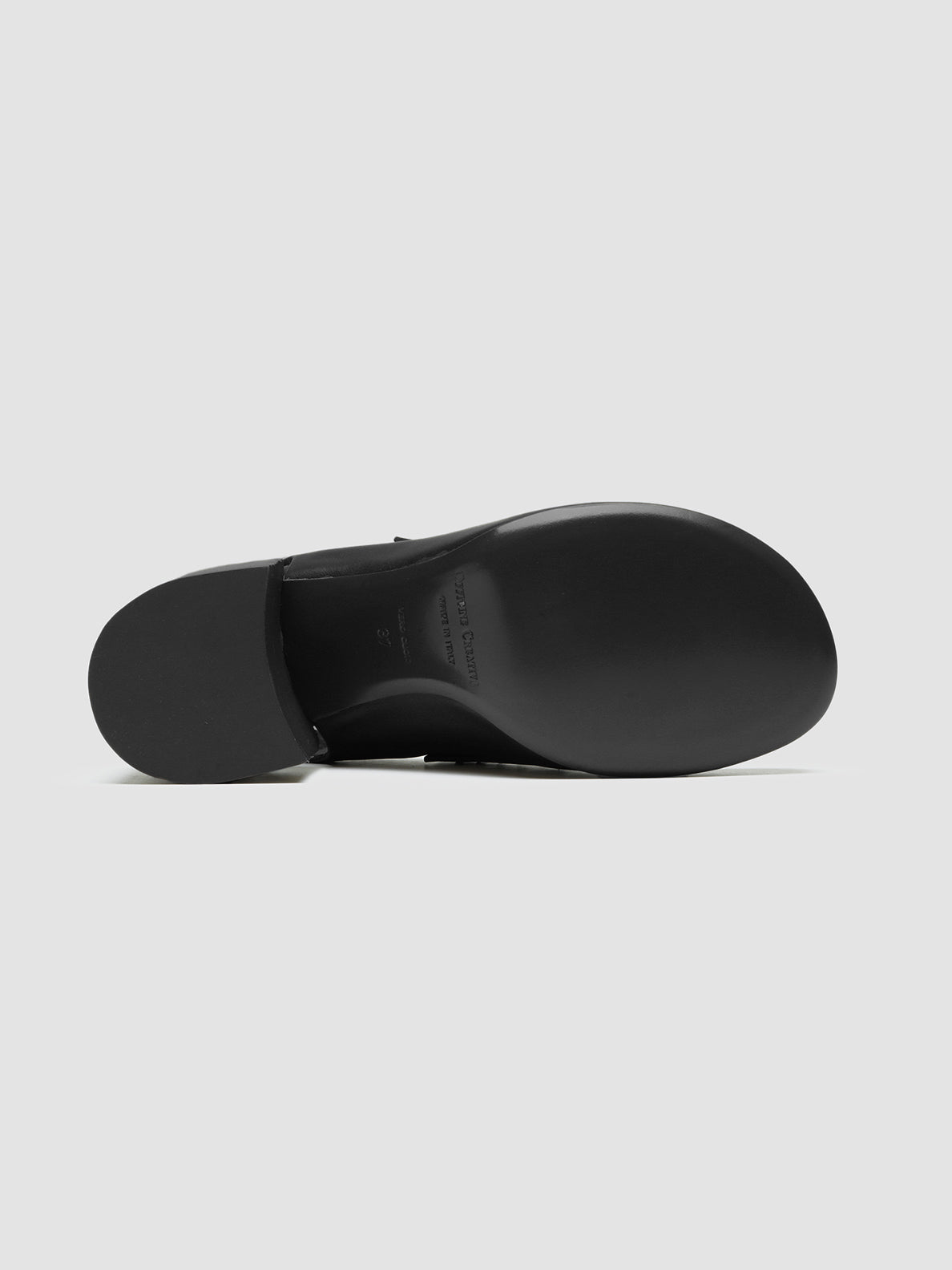 Officine Creative ETHEL 009 Sandali in Pelle Nera Sconti questo mese