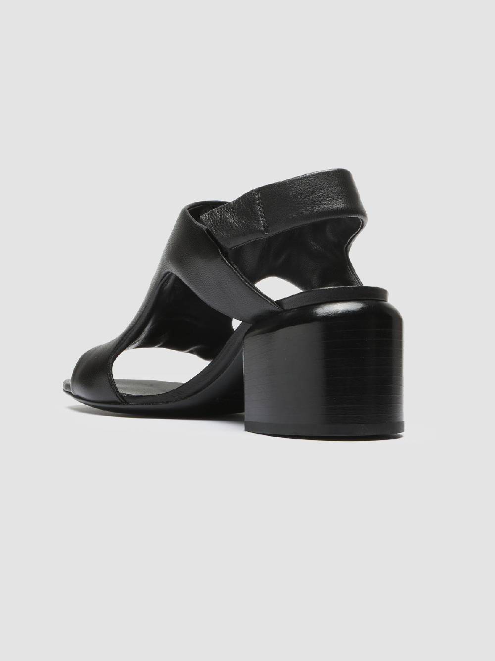Officine Creative ETHEL 013 Sandali in Pelle Nera 2025