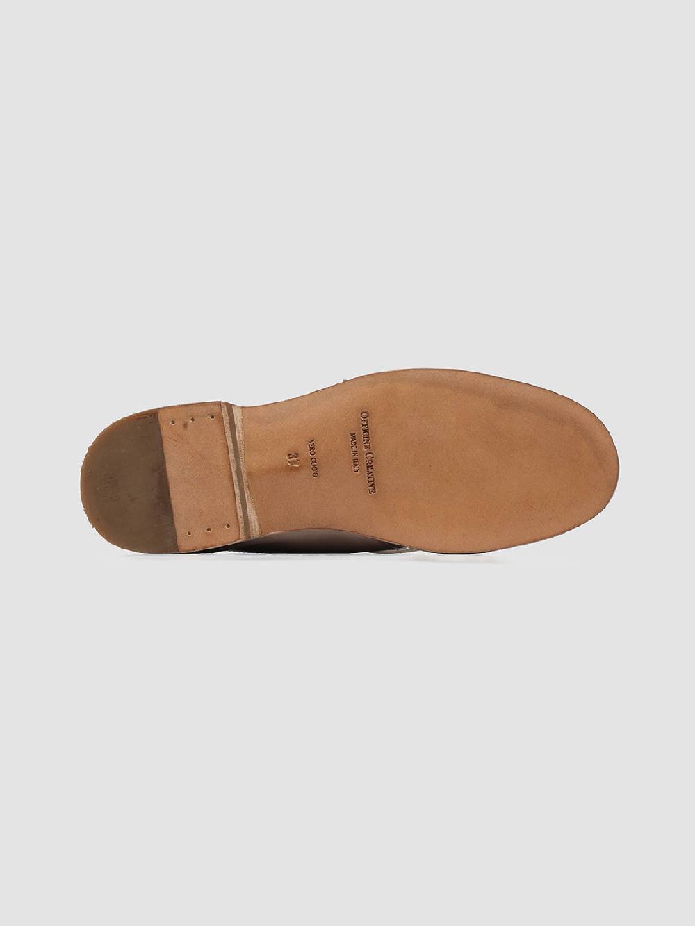 Officine Creative GRAPHITE 001 Derby in Pelle Avorio Italia