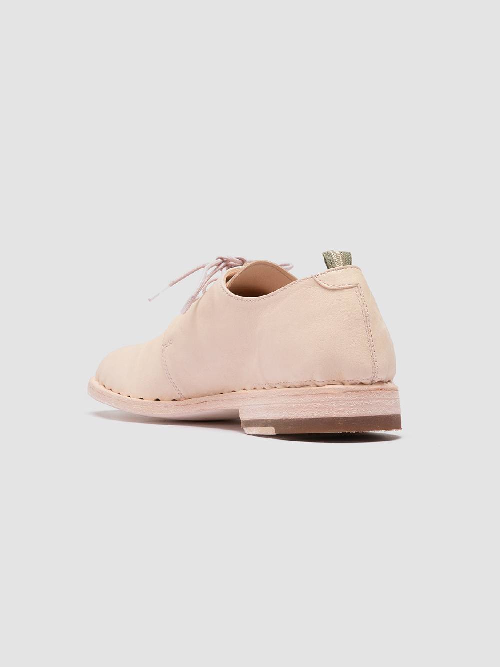 Officine Creative GRAPHITE 001 Derby in Pelle Rosa In Linea