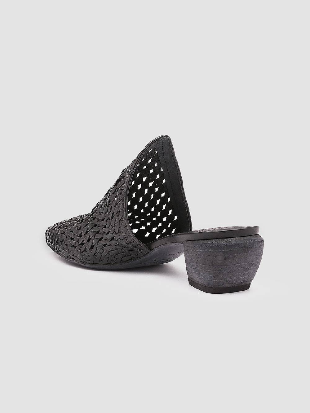 Officine Creative SALLY 007 Sandali in Pelle Nera Qualità Garantita