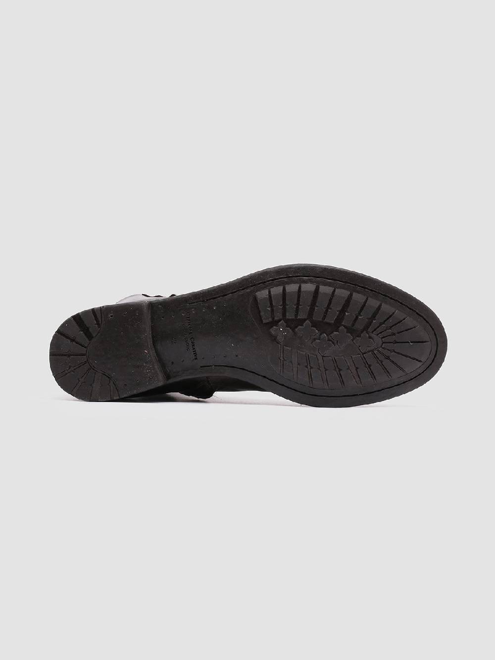 Officine Creative HIVE 010 Stivali Zip in Pelle Marrone Acquista Ora
