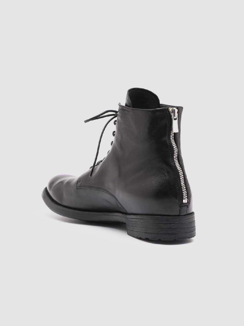 Officine Creative HIVE 016 Stivali in Pelle Nera Consegna Veloce