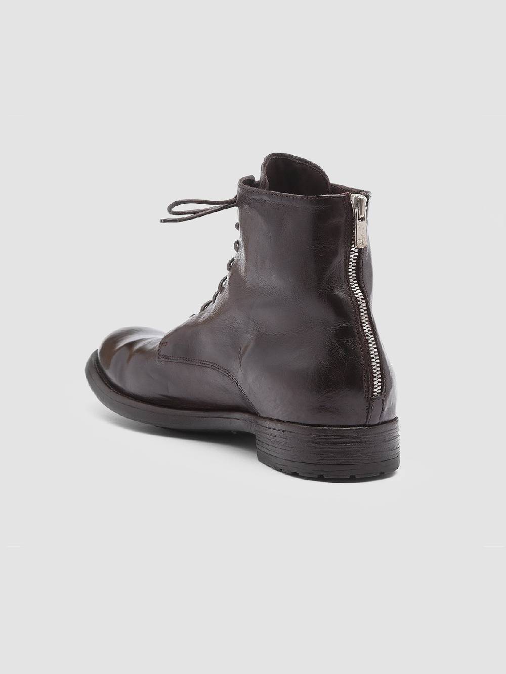 Officine Creative HIVE 016 Stivali in Pelle Marrone Promozione Limitata