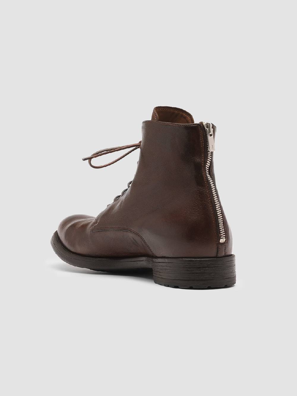 Officine Creative HIVE 016 Stivali in Pelle Marrone Fino Al -60%