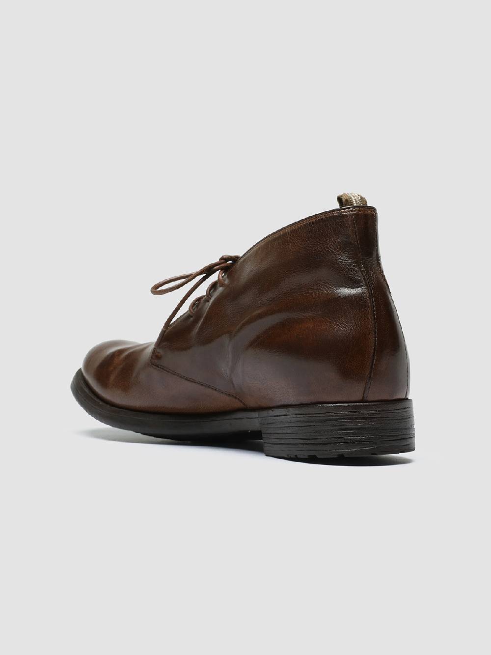 Officine Creative HIVE 050 Stivali Chukka in Pelle Marrone Shopping Online