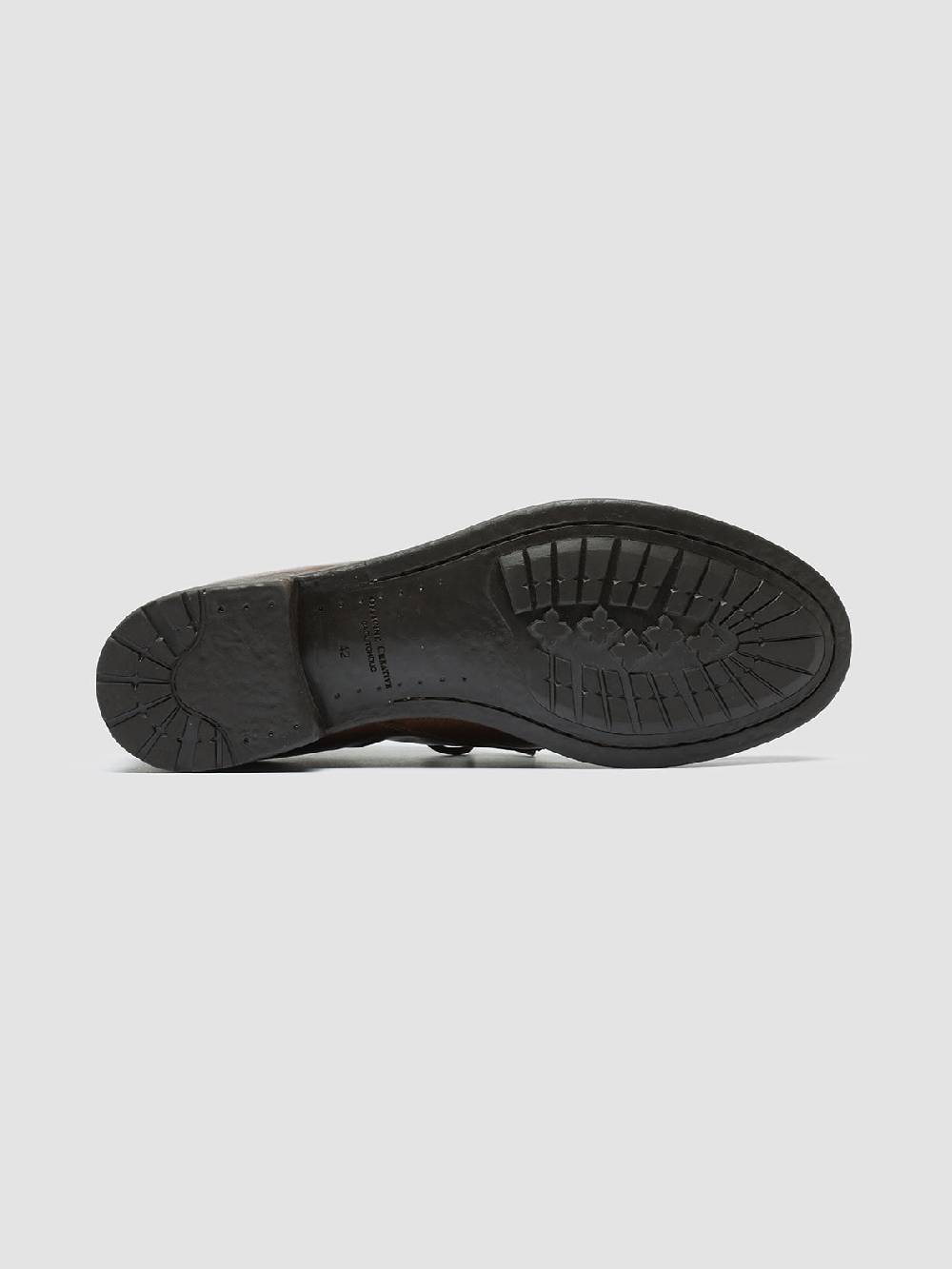 Officine Creative HIVE 050 Stivali Chukka in Pelle Marrone Shopping Online