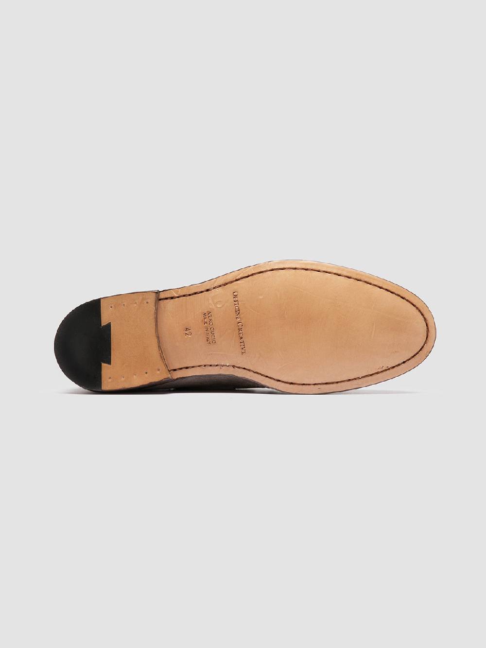 Officine Creative OPERA 002 Mocassini con Nappine in Camoscio Tortora Outlet