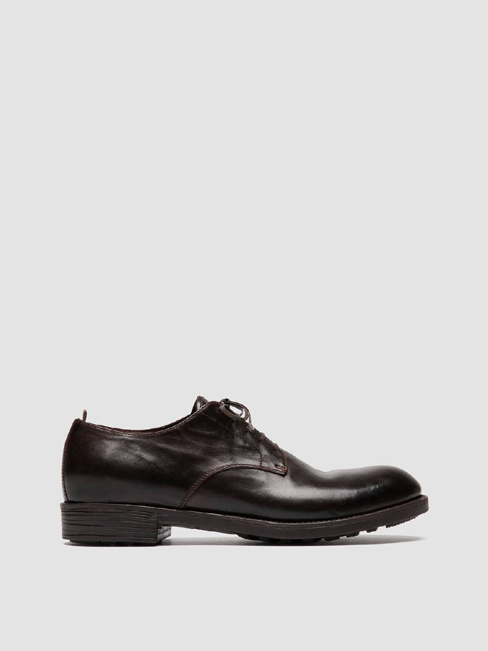 Officine Creative SARGEANT 001 Derby in Pelle Marrone Offerte