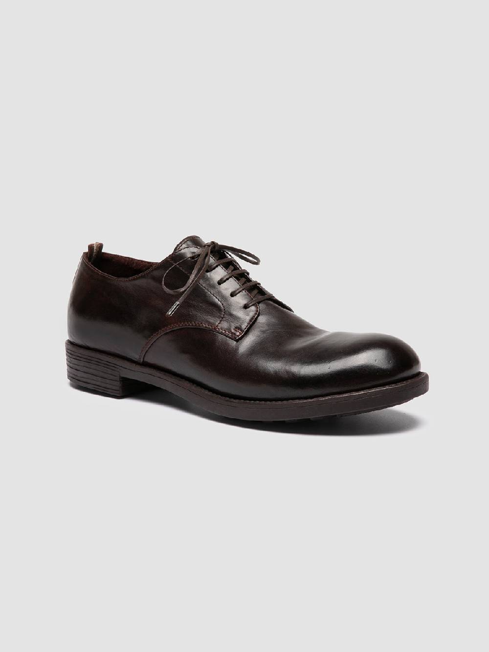 Officine Creative SARGEANT 001 Derby in Pelle Marrone Offerte