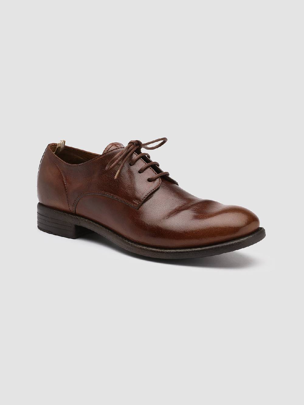 Officine Creative CALIXTE 014 Derby in Pelle Marrone Negozio