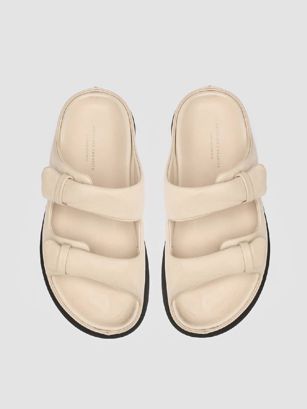 Officine Creative CHORA 101 Sandali in Pelle Bianca In Saldo