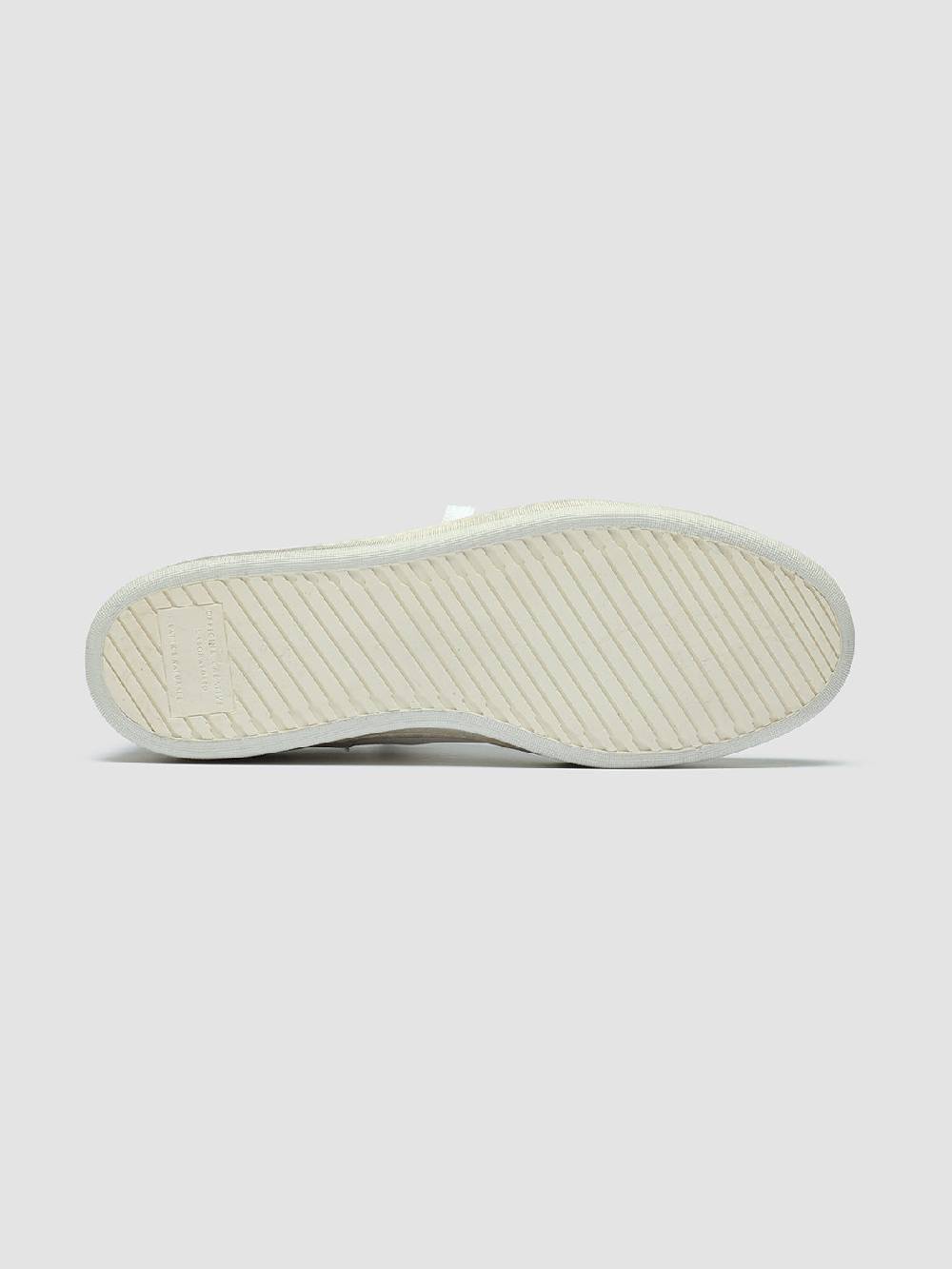 Officine Creative MAGIC 101 Sneakers in Pelle e Camoscio Bianco Flash Sale