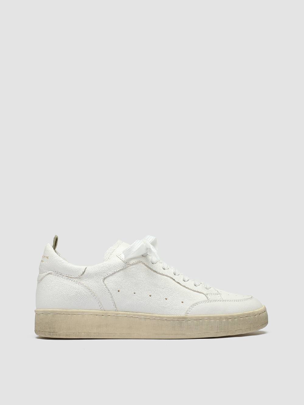Officine Creative MAGIC 101 Sneakers in Pelle Bianca Fornitura limitata