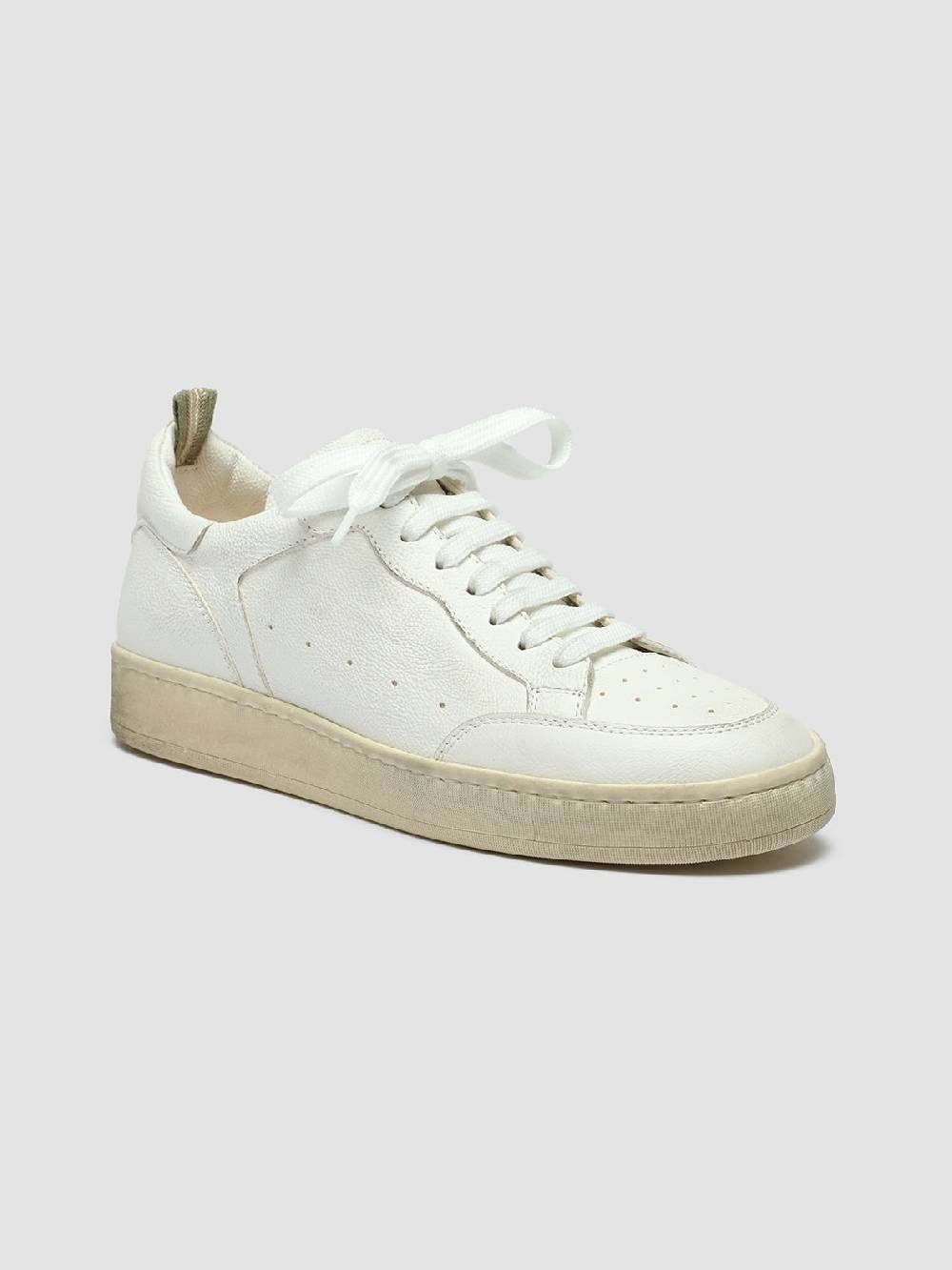 Officine Creative MAGIC 101 Sneakers in Pelle Bianca Fornitura limitata