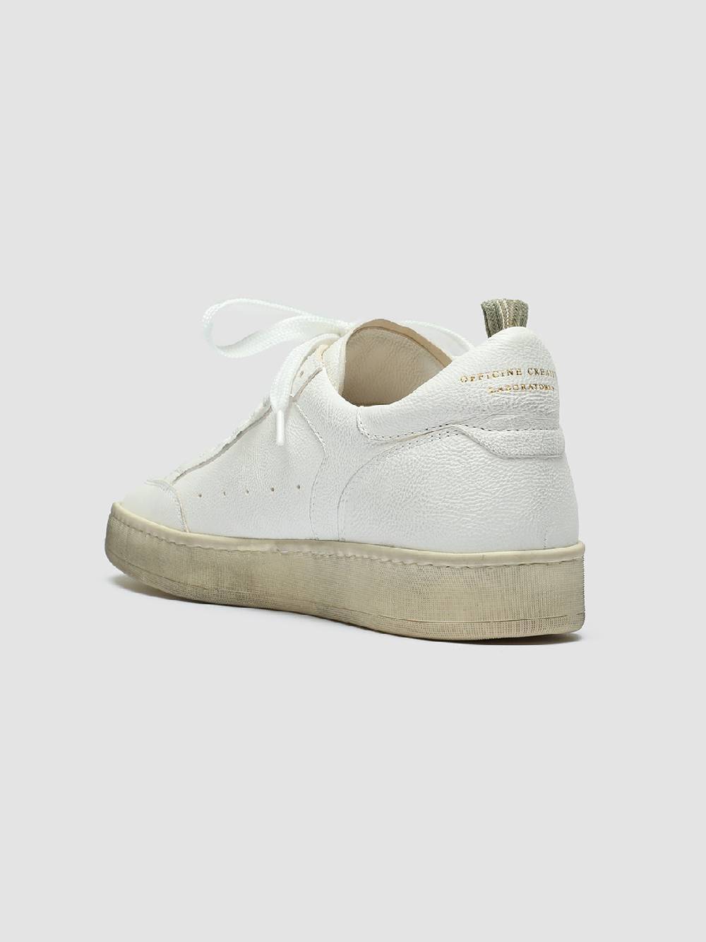 Officine Creative MAGIC 101 Sneakers in Pelle Bianca Fornitura limitata