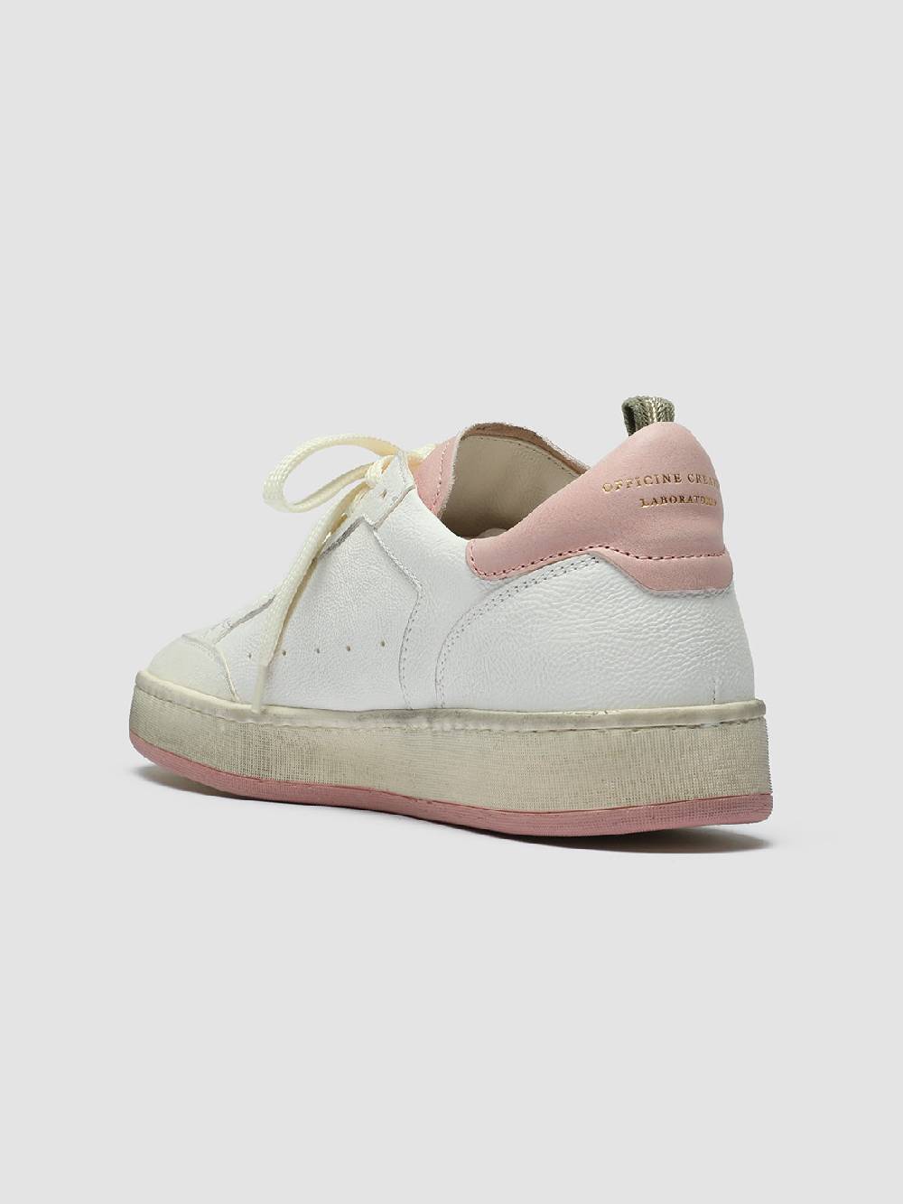 Officine Creative MAGIC 101 Sneakers in Pelle Bianca Shopping online