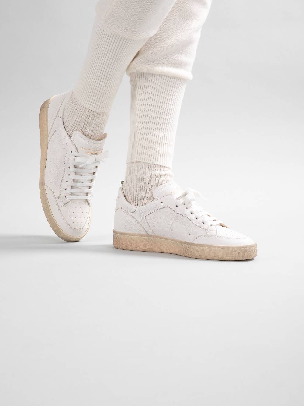 Officine Creative MAGIC 101 Sneakers in Pelle Bianca Offerta esclusiva