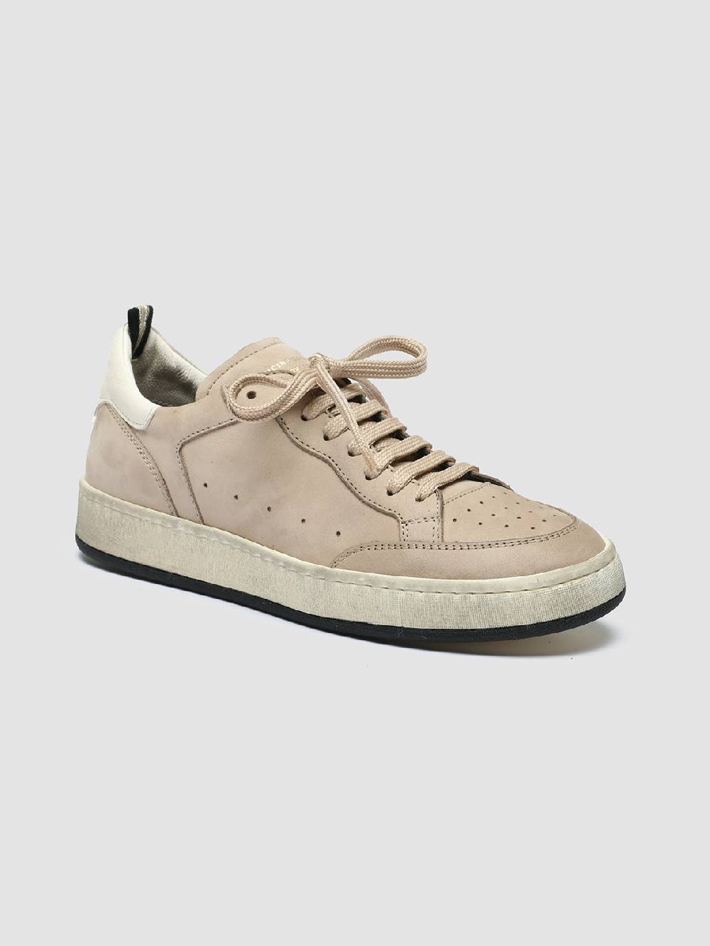 Officine Creative MAGIC 102 Sneakers in Pelle e Camoscio Marrone Vendite stagionali