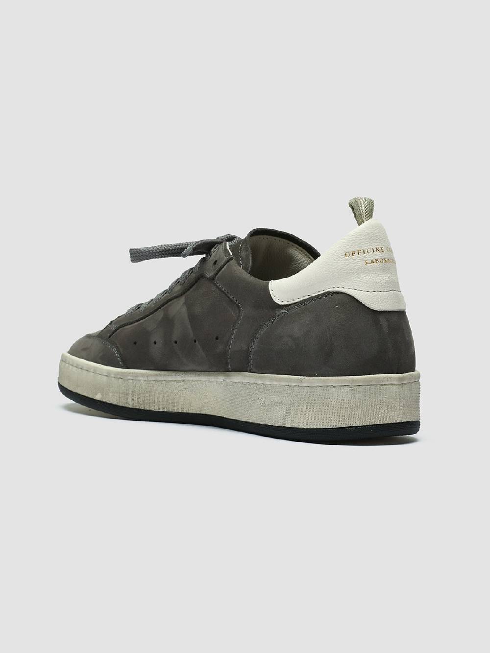 Officine Creative MAGIC 102 Sneakers in Pelle e Camoscio Grigio Cyber Monday