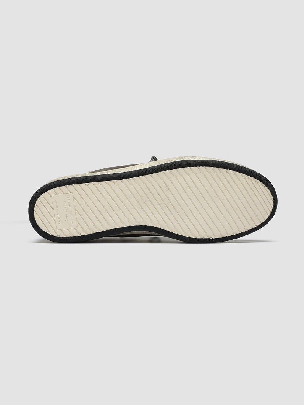 Officine Creative MAGIC 102 Sneakers in Pelle e Camoscio Grigio Cyber Monday