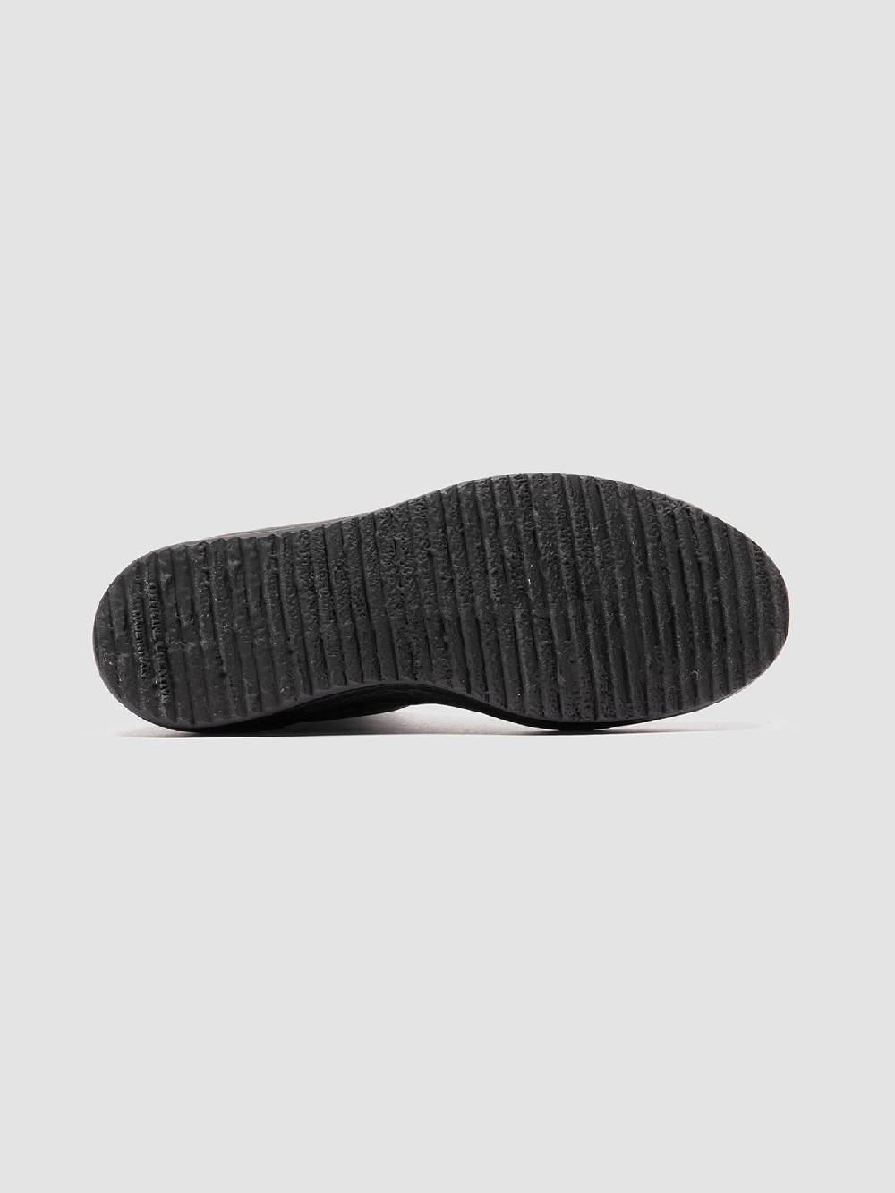 Officine Creative MES 103 Sneaker Alte in Pelle Verde Offerta Pasqua