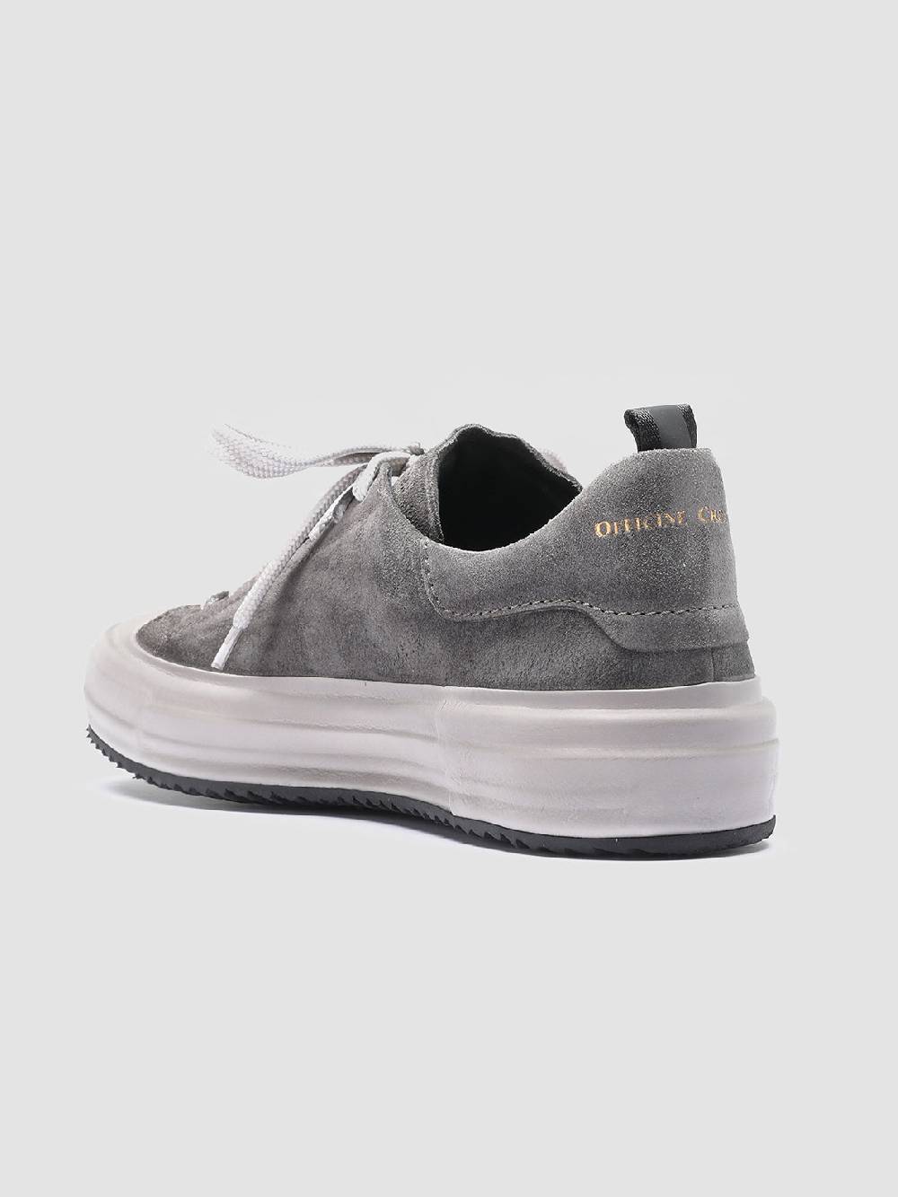 Officine Creative MES 105 Sneakers in Pelle Scamosciata Grigia Offerta Giorno del Papà