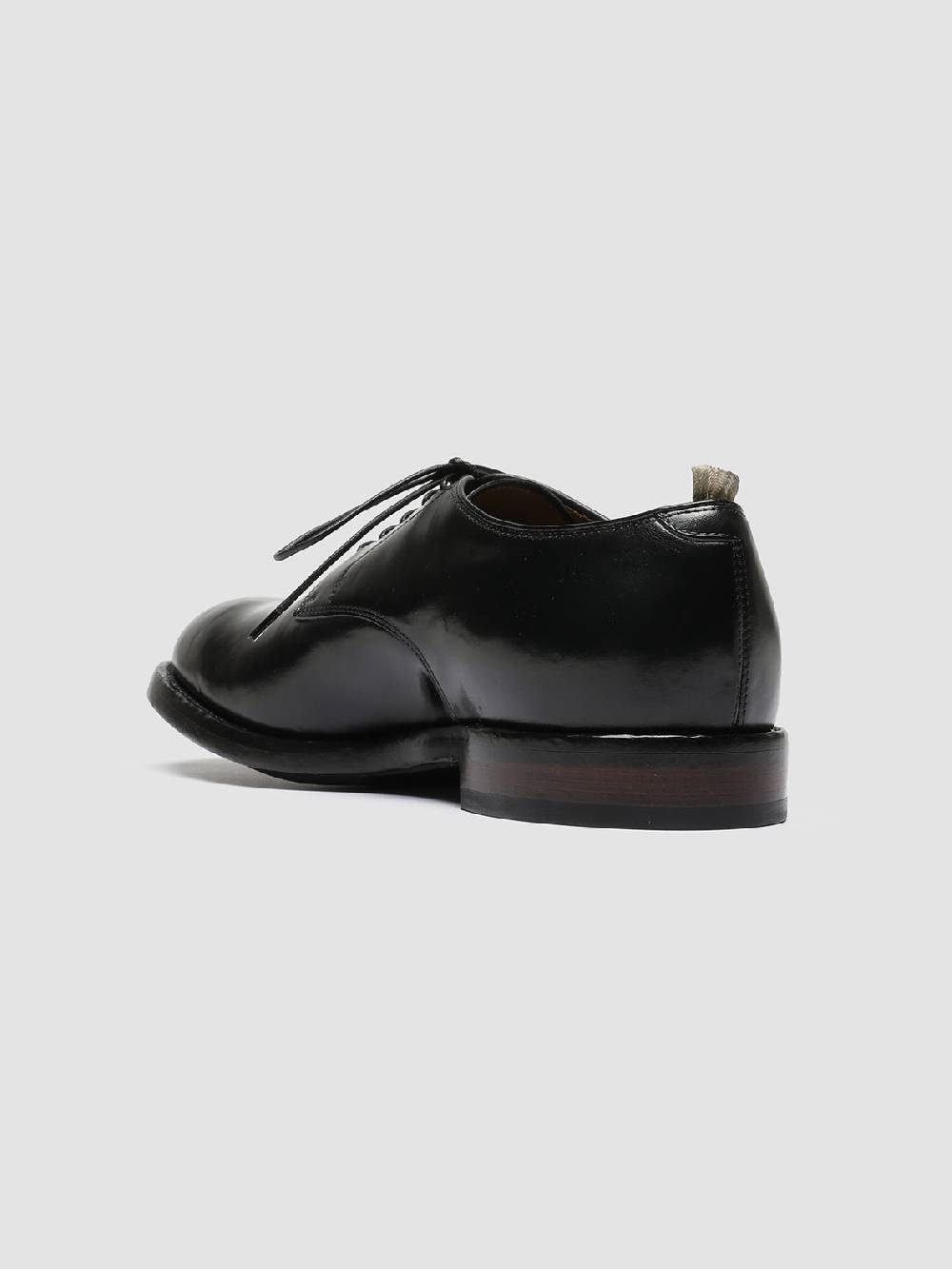 Officine Creative TEMPLE 018 Scarpe Derby in Pelle Nera Offerta temporanea
