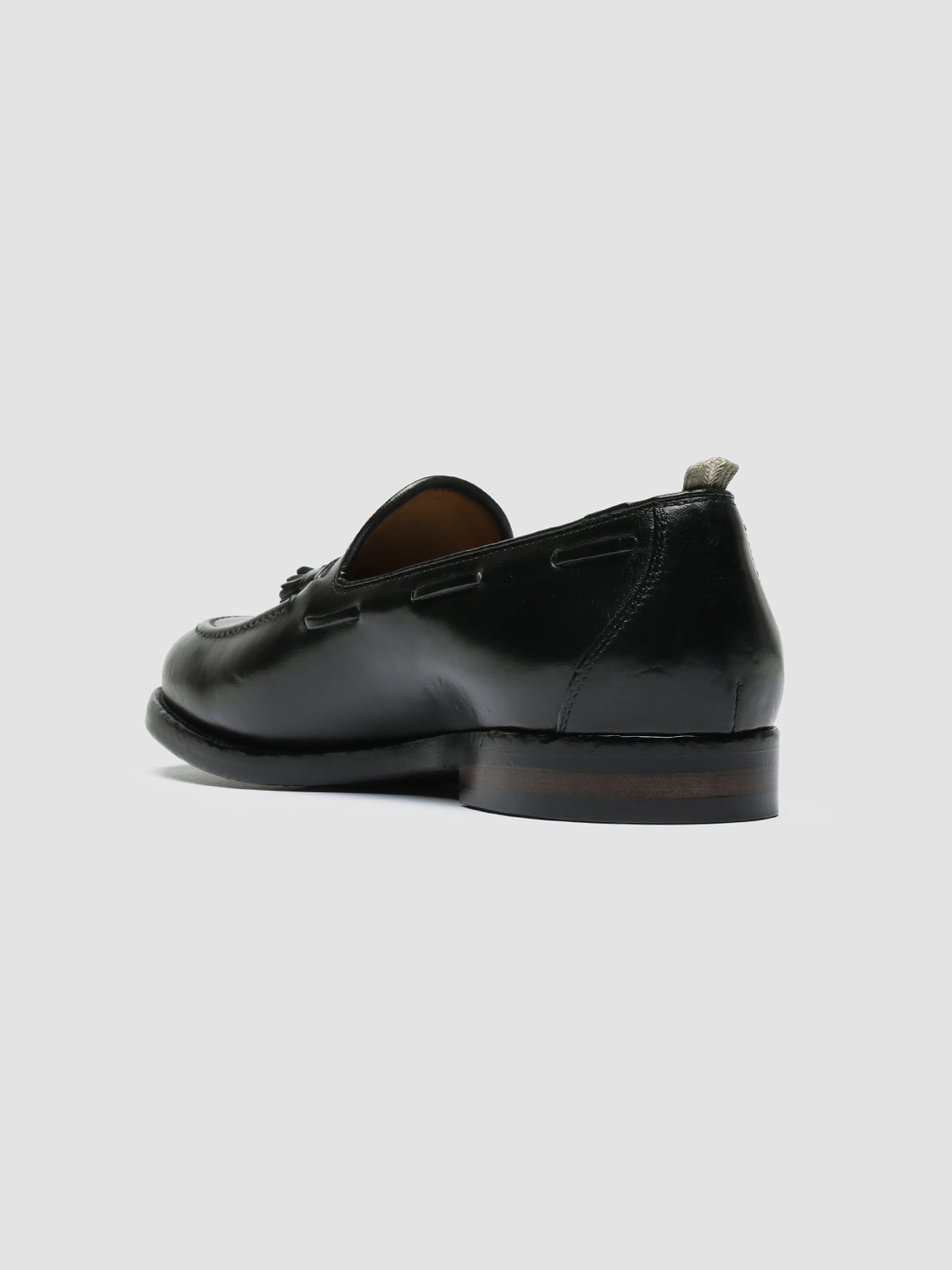 Officine Creative TULANE 001 Mocassini con Nappine in Pelle Nera Lightning offer