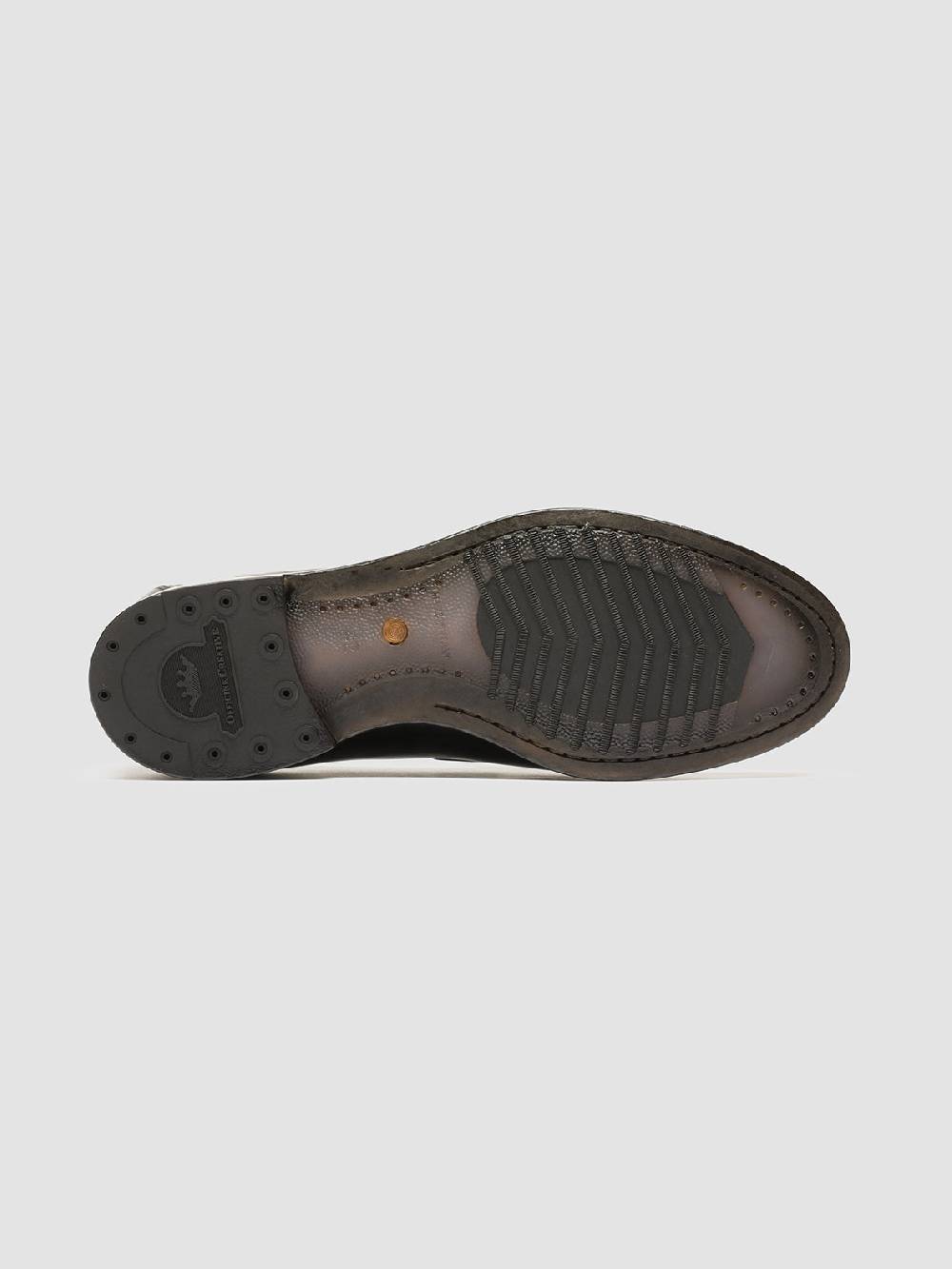 Officine Creative TULANE 001 Mocassini con Nappine in Pelle Nera Lightning offer