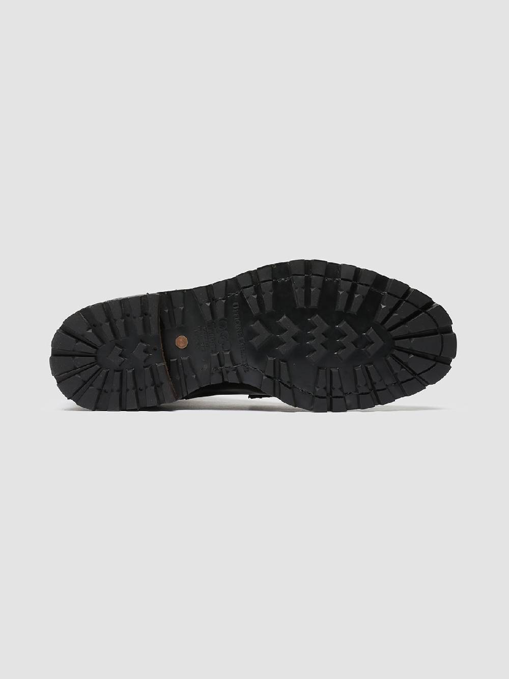 Officine Creative VAIL 017 Stivaletti Chelsea in Pelle Bordeaux Offerte speciali