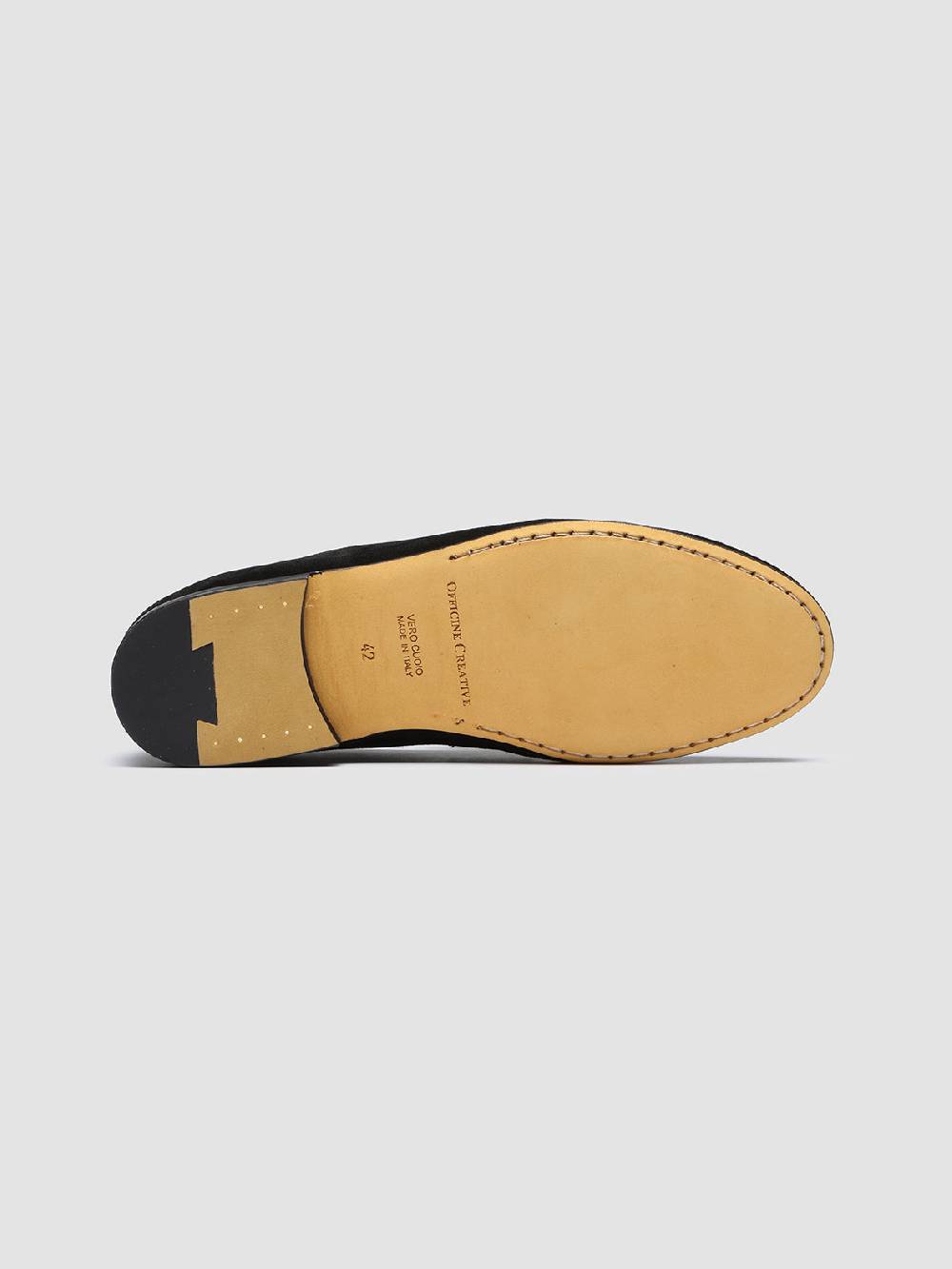 Officine Creative AIRTO 001 Mocassini Penny Loafer in Pelle Nera Enormi risparmi