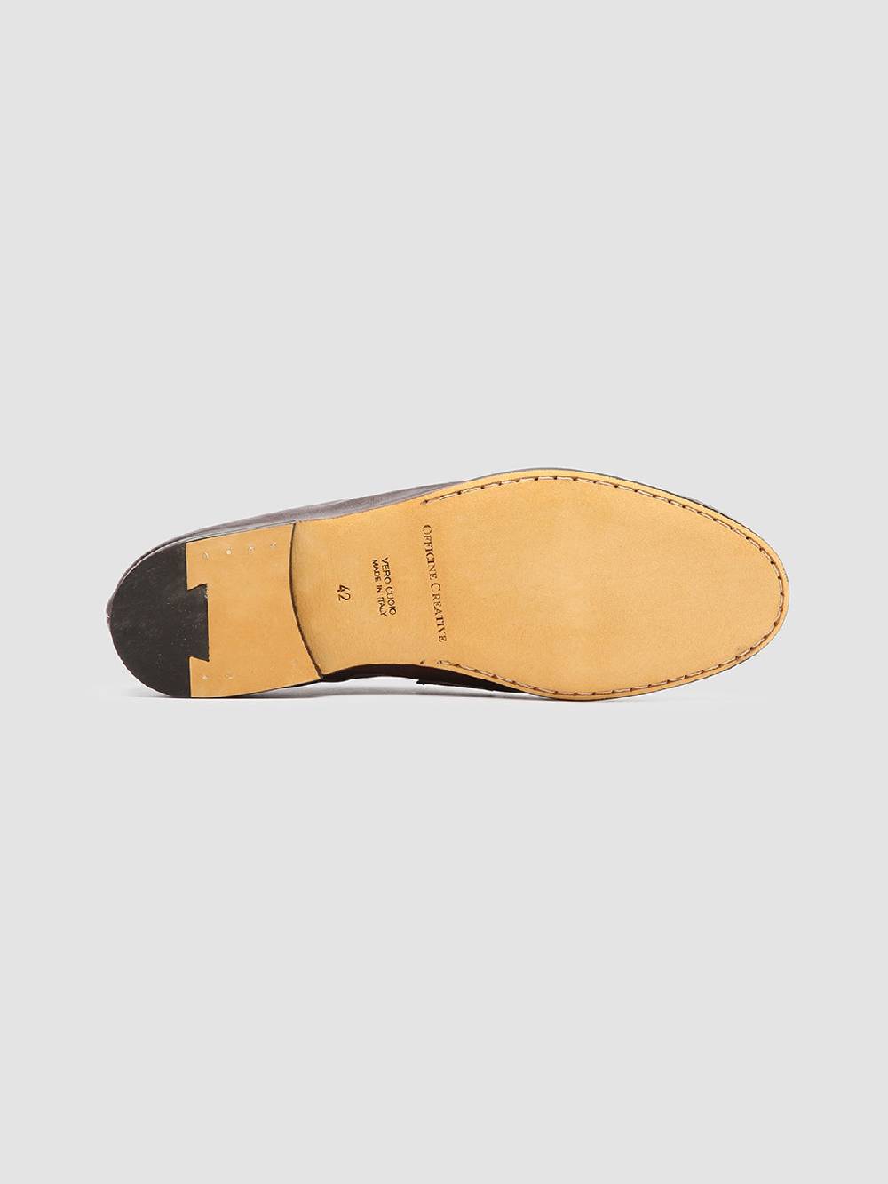 Officine Creative AIRTO 001 Mocassini Penny Loafer in Pelle Marrone Sconti VIP