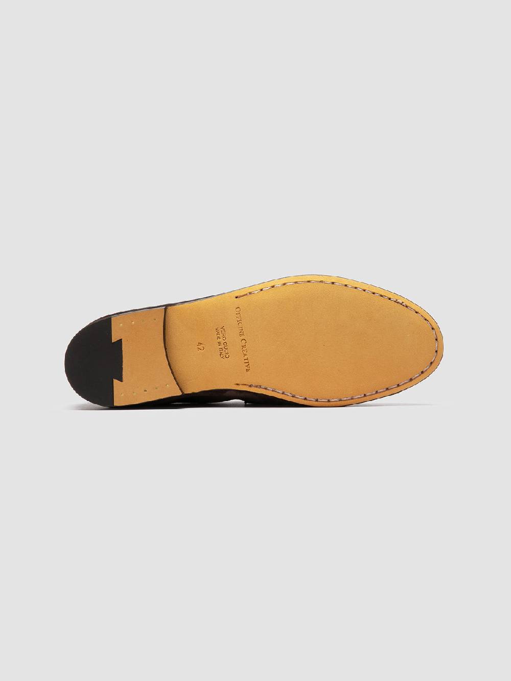Officine Creative AIRTO 001 Mocassini in Pelle Scamosciata Marrone Prezzo basso