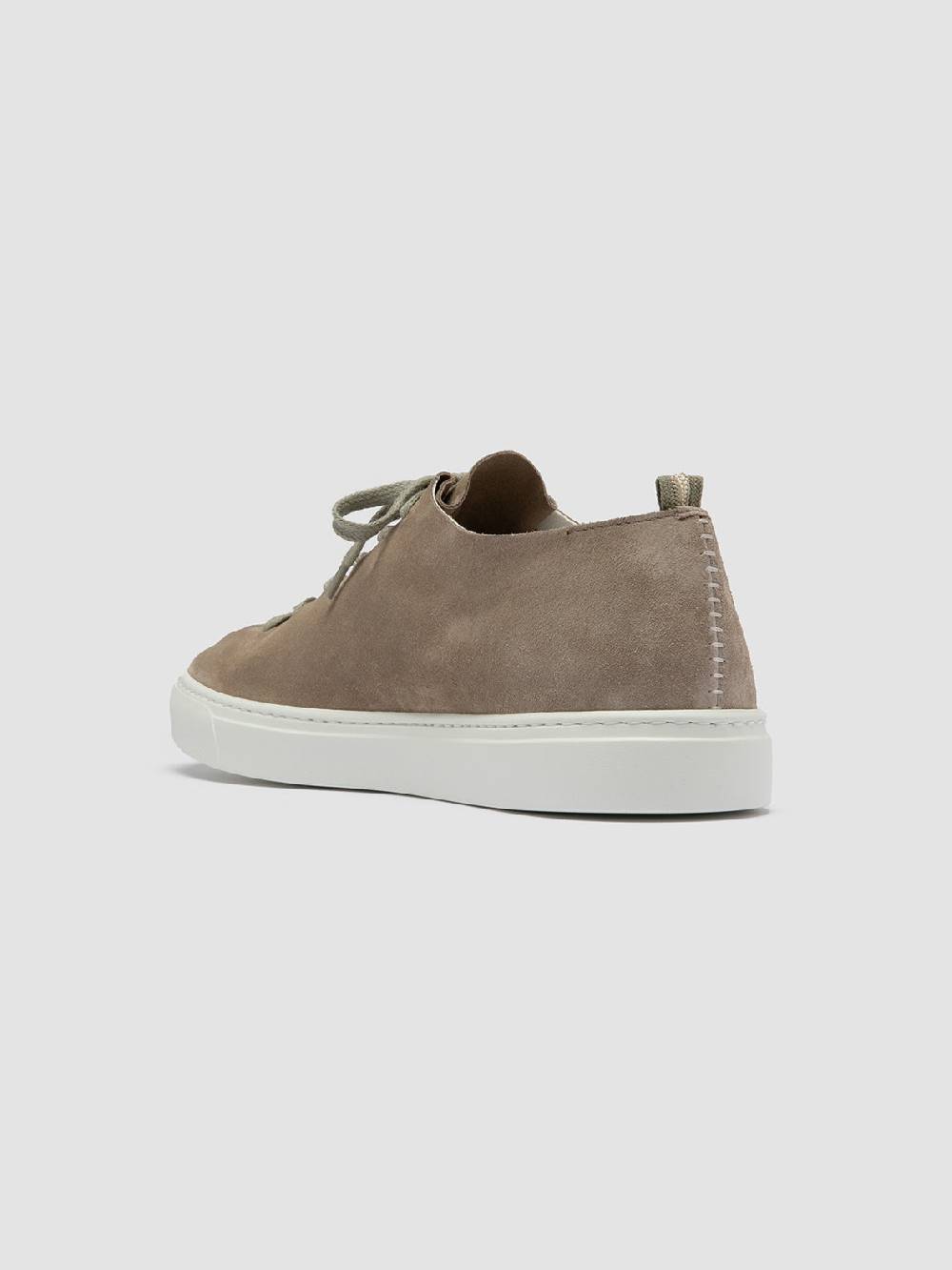 Officine Creative LEGGERA 001 Sneakers Basse in Pelle Scamosciata Tortora Offerta speciale della fabbrica